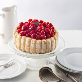 Charlotte Framboise Cake 7"
