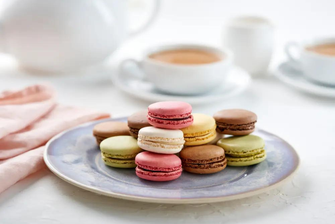 A Dozen Mini Macarons